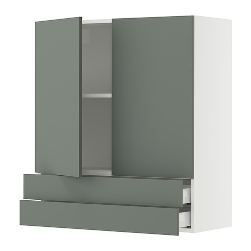 SEKTION / MAXIMERA, wall cabinet w 2 doors/2 drawers. 1 of 2 open dialog