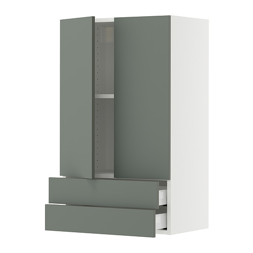 SEKTION / MAXIMERA, wall cabinet w 2 doors/2 drawers. 1 of 2 open dialog
