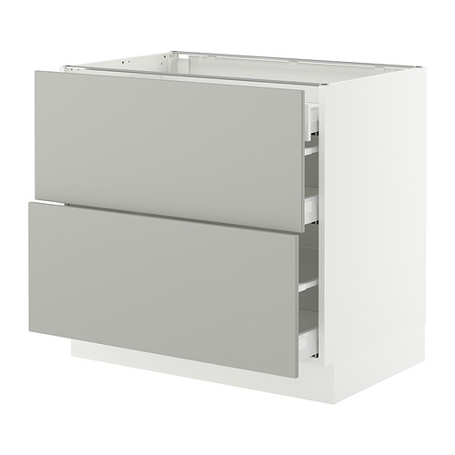 SEKTION / MAXIMERA, base cab with 2 fronts/3 drawers 1 of 2 open dialog
