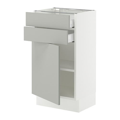 SEKTION / MAXIMERA, base cabinet w door/2 drawers 1 of 2 open dialog