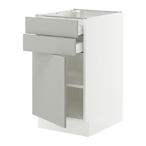 SEKTION / MAXIMERA, base cabinet w door/2 drawers 1 of 2 open dialog
