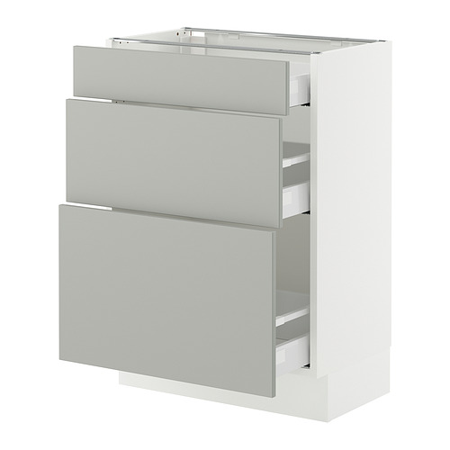 SEKTION / MAXIMERA, base cabinet with 3 drawers 1 of 2 open dialog