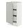 Select colour variation: white/Havstorp light gray