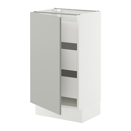 SEKTION / MAXIMERA, base cabinet with 1 door/3 drawers 1 of 2 open dialog