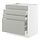 Select colour variation: white/Havstorp light gray