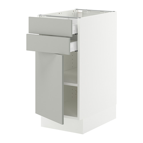 SEKTION / MAXIMERA, base cabinet w door/2 drawers 1 of 2 open dialog