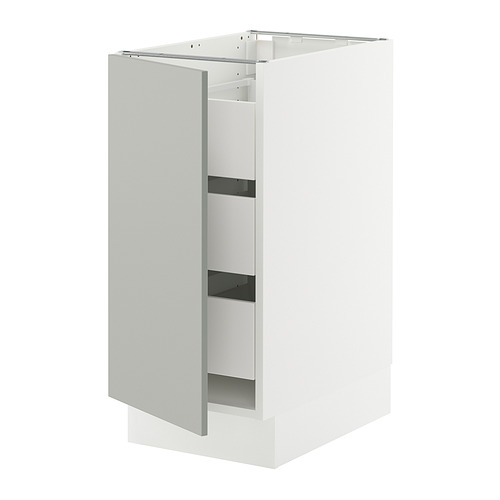 SEKTION / MAXIMERA, base cabinet with 1 door/3 drawers 1 of 2 open dialog