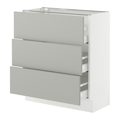 SEKTION / MAXIMERA, base cabinet with 3 drawers. 1 of 2 open dialog