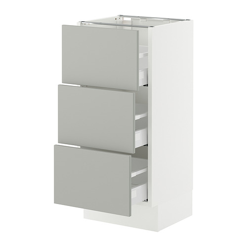 SEKTION / MAXIMERA, base cabinet with 3 drawers. 1 of 2 open dialog