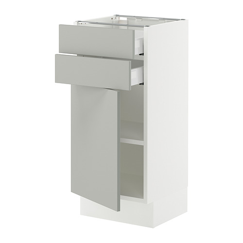 SEKTION / MAXIMERA, base cabinet w door/2 drawers 1 of 2 open dialog