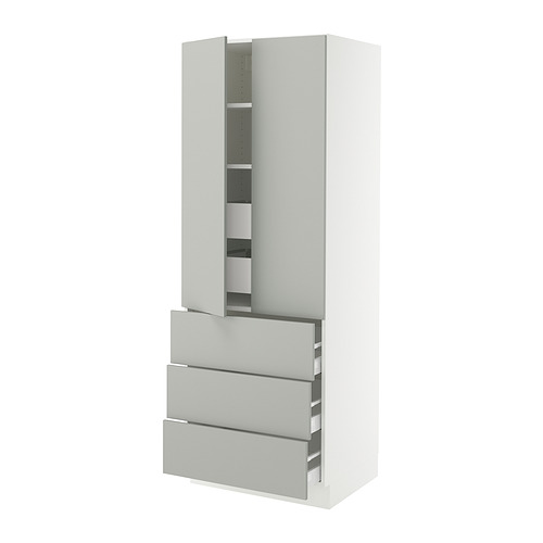 SEKTION / MAXIMERA, high cab w 2 drs/3 fronts/5 drawers. 1 of 2 open dialog