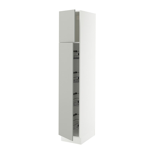 SEKTION, high cabinet w door/wire baskets. 1 of 2 open dialog