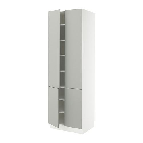 SEKTION, high cabinet with shelves/4 doors. 1 of 2 open dialog