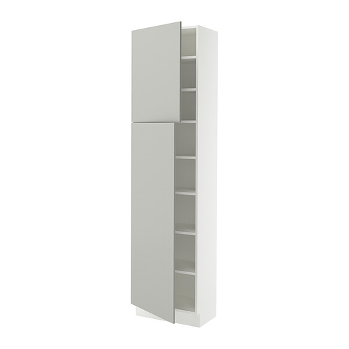 SEKTION, high cabinet with shelves/2 doors 1 of 2 open dialog