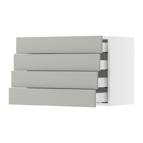 SEKTION / MAXIMERA, wall cabinet with 4 drawers. 1 of 2 open dialog