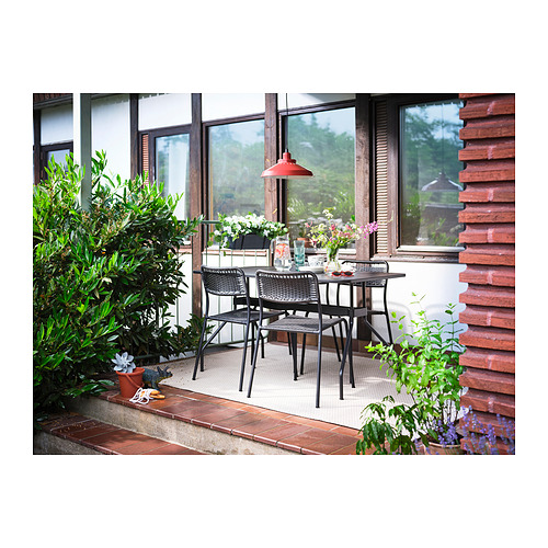 MORUM, rug flatwoven, in/outdoor 4 of 8 open dialog