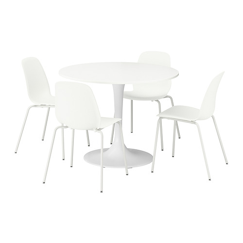DOCKSTA / LIDÅS, table and 4 chairs 1 of 7 open dialog
