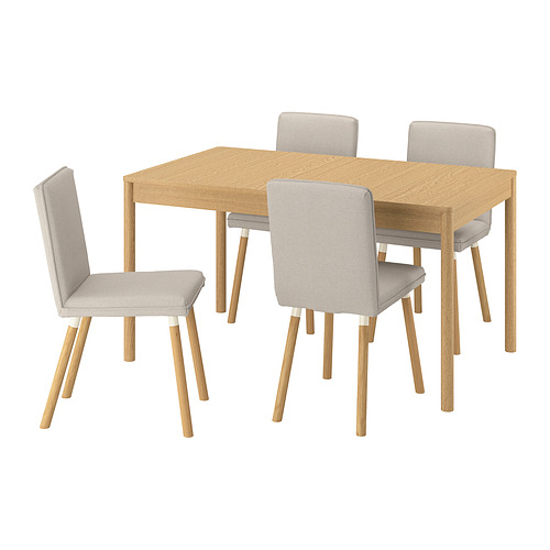 TONSTAD / TONSTAD, table and 4 chairs. 1 of 9 open dialog