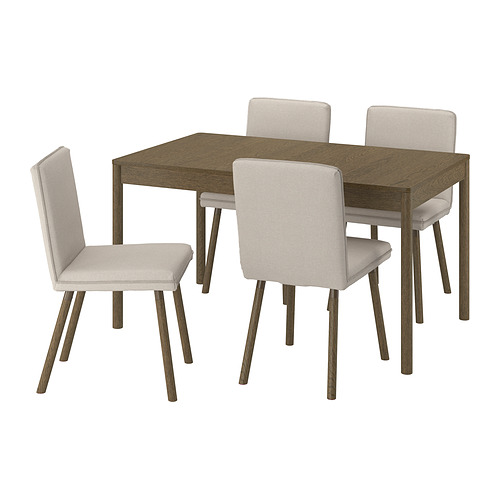 TONSTAD / TONSTAD, table and 4 chairs. 1 of 9 open dialog