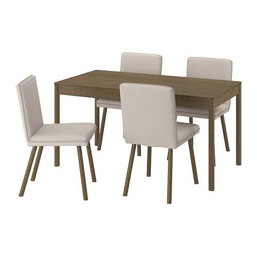 TONSTAD / TONSTAD, table and 4 chairs. 1 of 9 open dialog