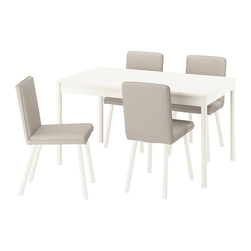 TONSTAD, extendable table and 4 chairs. 1 of 9 open dialog