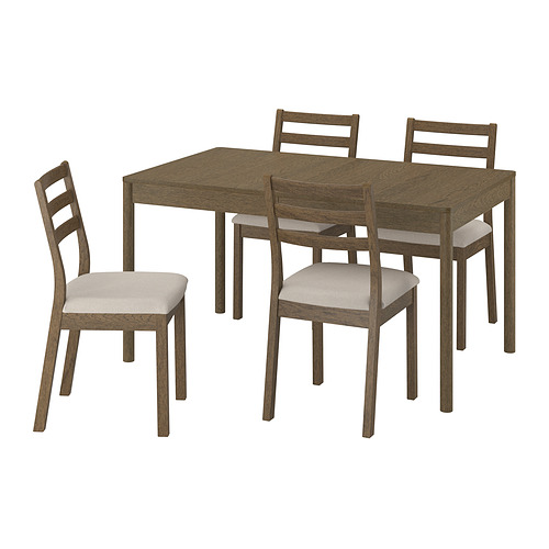 TONSTAD / TONSTAD, table and 4 chairs 1 of 8 open dialog