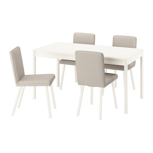 TONSTAD, table and 4 chairs. 1 of 9 open dialog