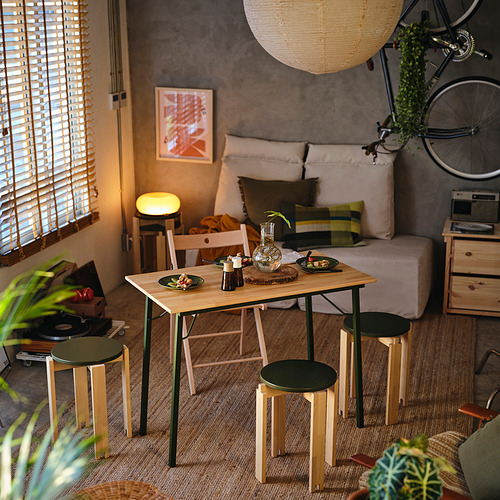 KOMPISHÄNG, stool, set of 2. 4 of 7 open dialog