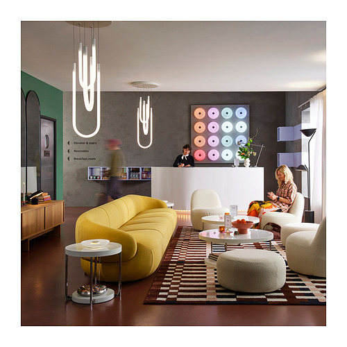 TRÅDNATE, Lámpara luz indirecta/lectura. 4 de 7 open dialog