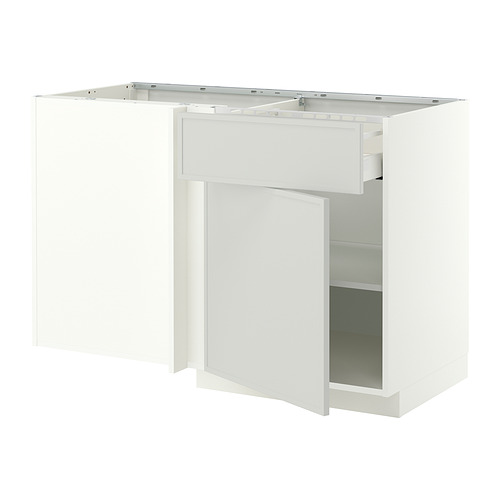 METOD / MAXIMERA, armario bajo esq. con cajón y est.. 1 de 2 open dialog