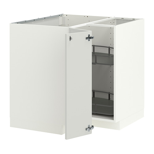 METOD, armario bajo esquinero con carrusel. 1 de 2 open dialog