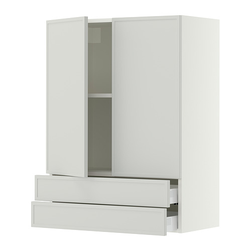 SEKTION / MAXIMERA, wall cabinet w 2 doors/2 drawers. 1 of 2 open dialog