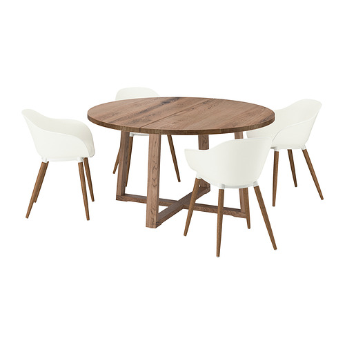 MÖRBYLÅNGA / GRÖNSTA, table and 4 armchairs 1 of 7 open dialog