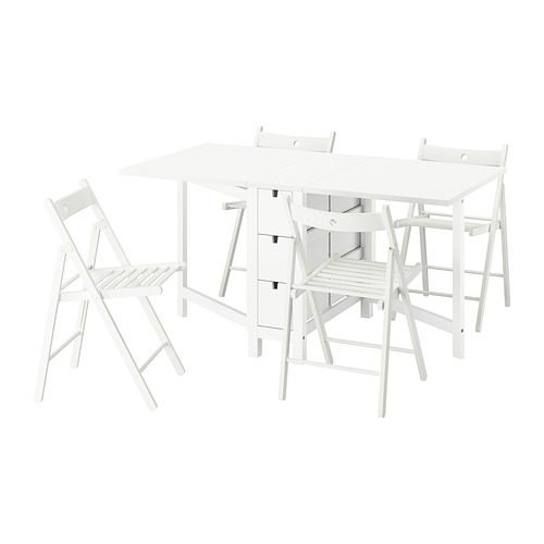 NORDEN / FRÖSVI, table and 4 chairs 1 of 10 open dialog