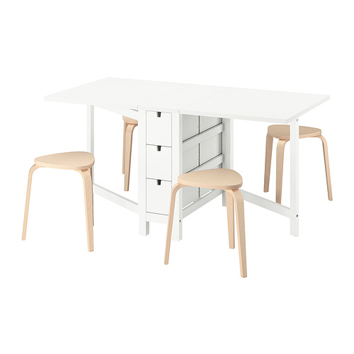 NORDEN / KYRRE, table and 4 stools 1 of 11 open dialog