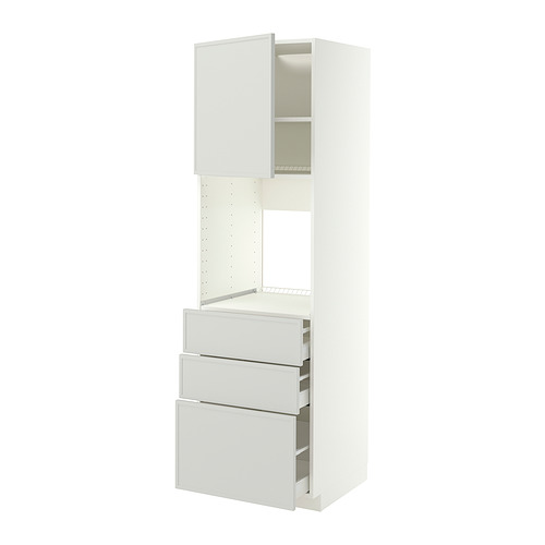 METOD / MAXIMERA, armario alto para horno 3 cajones. 1 de 2 open dialog