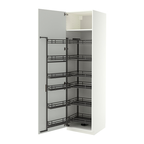 METOD, armario alto con cestos despensa. 1 de 2 open dialog