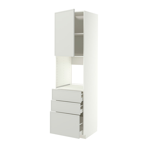 METOD / MAXIMERA, armario alto para horno 3 cajones. 1 de 2 open dialog