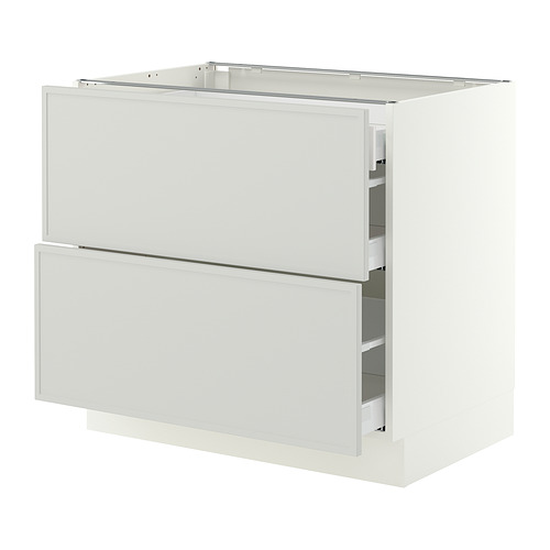 SEKTION / MAXIMERA, base cab with 2 fronts/3 drawers. 1 of 2 open dialog