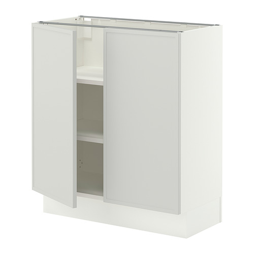 SEKTION, base cabinet with shelves/2 doors. 1 of 2 open dialog