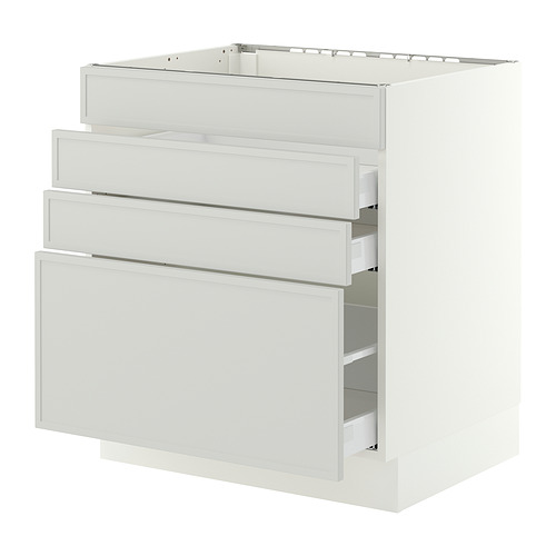 SEKTION / MAXIMERA, base cab f cktp/4 fronts/3 drawers. 1 of 2 open dialog