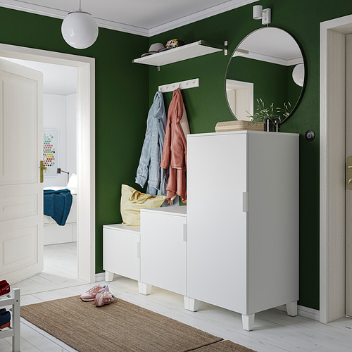 PLATSA, wardrobe with 3 doors 2 of 4 open dialog