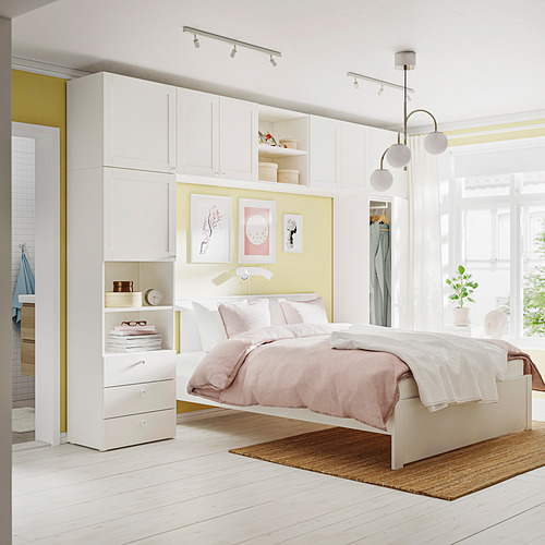 PLATSA, wardrobe with 8 doors+3 drawers 2 of 4 open dialog