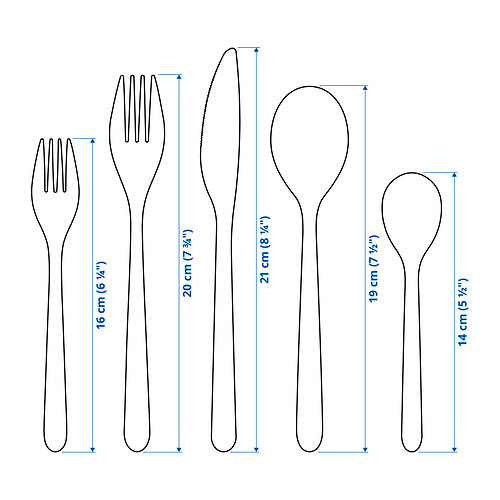 FÖRNUFT, 20-piece flatware set 4 of 4 open dialog