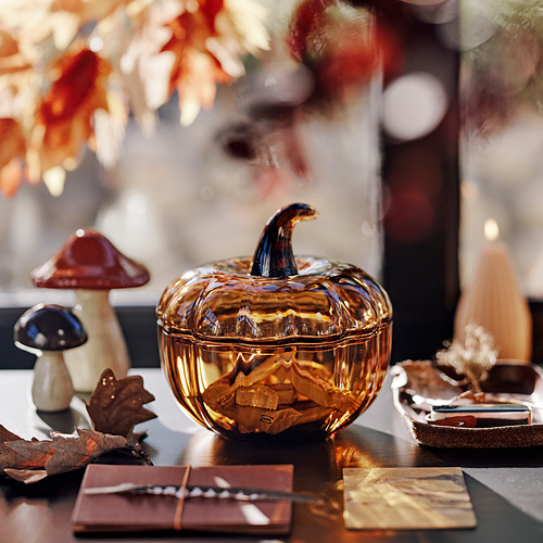 HÖSTAGILLE, bowl with lid. 4 of 5 open dialog