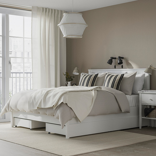 GULLABERG, bed frame with 4 storage boxes. 2 of 7 open dialog