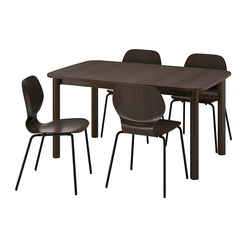 STRANDTORP / SIGTRYGG, mesa y 4 sillas 1 de 10 open dialog