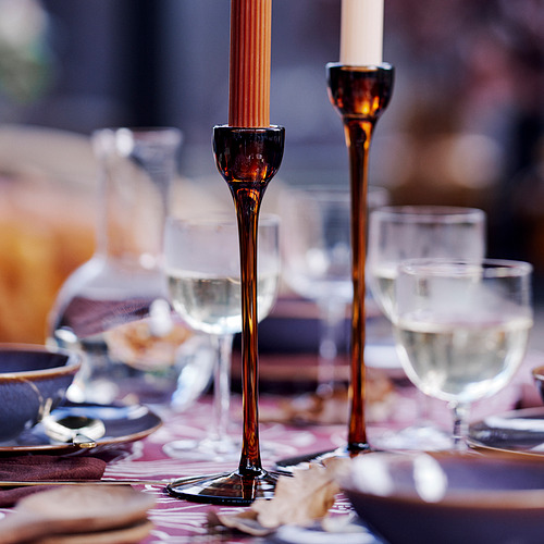 BLOMSTER, candlestick, set of 2. 3 of 3 open dialog