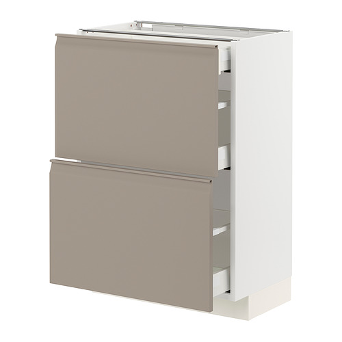 METOD / MAXIMERA, armario bajo 2 frentes/3 cajones. 1 de 4 open dialog