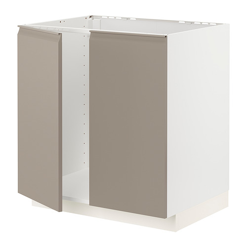 METOD, armario bajo fregadero con 2 puertas. 1 de 4 open dialog